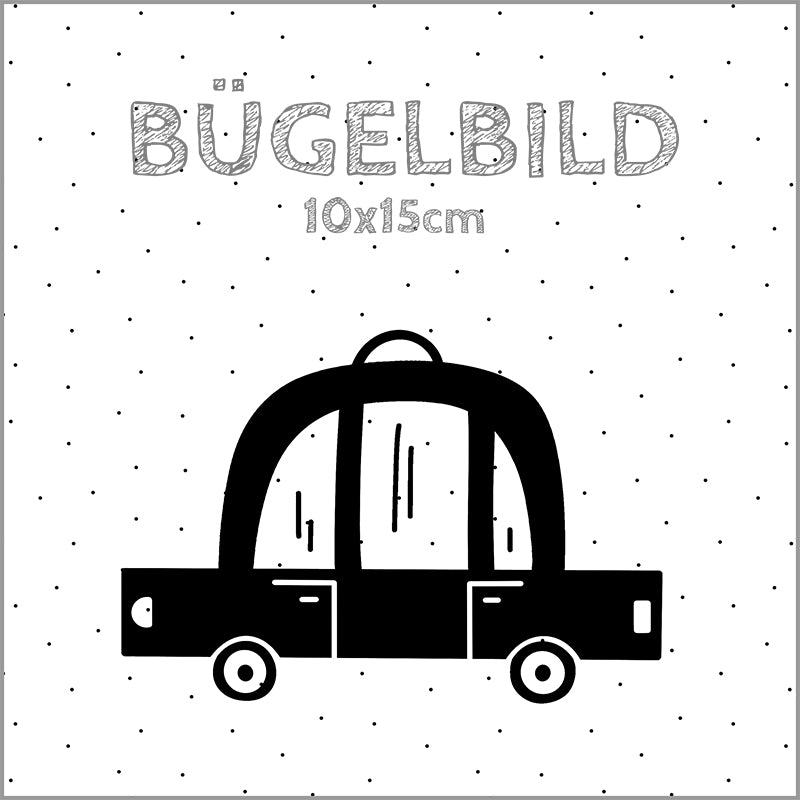 Bügelbild Auto | 10x15cm