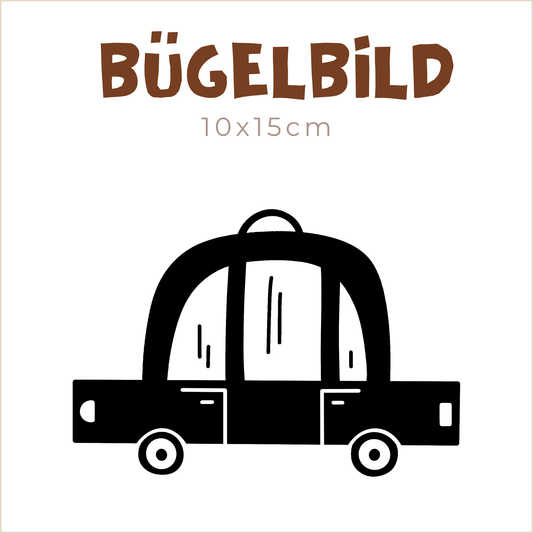 Bügelbild Auto | 10x15cm