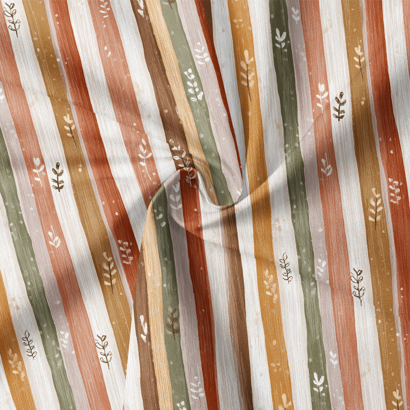 0.5m BIO French Terry Autumn Lines *STOFFÜBERSICHT*