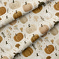 0.5m BIO Rippjersey Autumn Pumpkins *VORBESTELLUNG* Lieferzeit 4-7 Wochen*