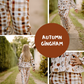0.5m French Terry Autumn Gingham *STOFFÜBERSICHT*