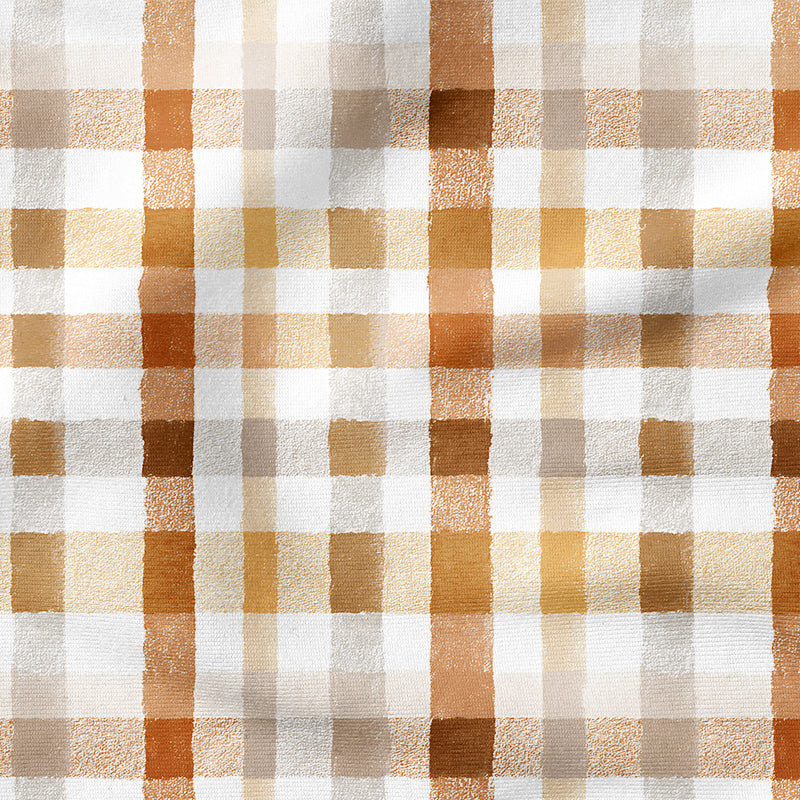 0.5m Biojersey Autumn Gingham *COMING SOON*