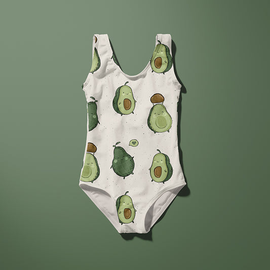 0.5m Bademodestoff Avocado