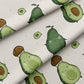 0.5m BIO Ribjersey Avocado