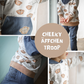 0.5m BIO French Terry Cheeky Äffchen Troop