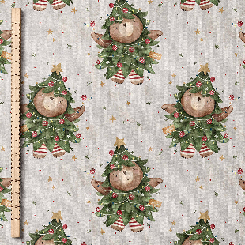 0.5m BIO French Terry Beary Christmas Tree