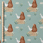 0.5m BIO French Terry Beary Goose Friends  *STOFFÜBERSICHT*