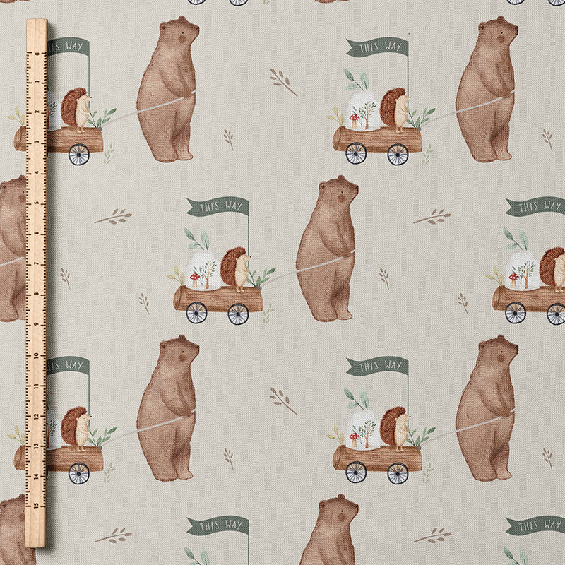 0.5m BIO French Terry Beary this Way *VORBESTELLUNG*