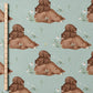 0.5m BIO French Terry Beary Together loom  *STOFFÜBERSICHT*