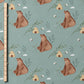 0.5m BIO French Terry Bees and Bears *VORBESTELLUNG*