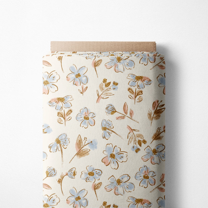 0.5m BIO French Terry Begonia crowd