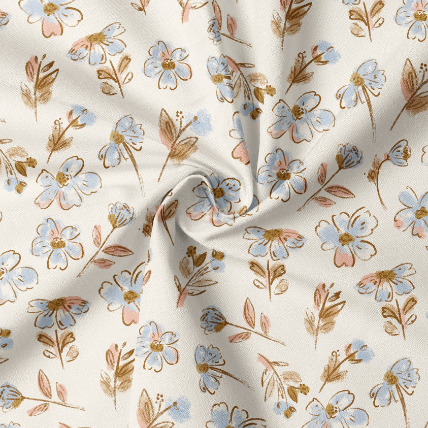 0.5m BIO French Terry Begonia crowd