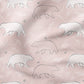 0.5m BIO French Terry Berry Bear rosa *VORBESTELLUNG*