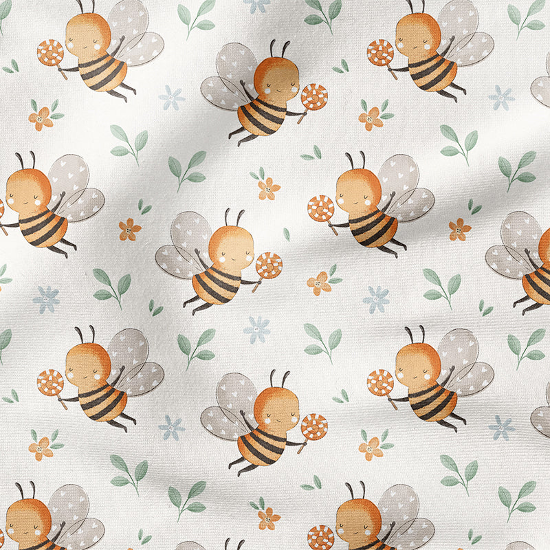 0.5m BIO French Terry Bienchen