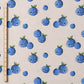 RESTSTÜCK 65cm Bademodestoff Blaubeeren