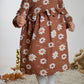0.5m BIO French Terry Bloom Baby terra *VORBESTELLUNG*