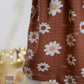 0.5m BIO French Terry Bloom Baby terra *VORBESTELLUNG*