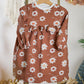 0.5m BIO French Terry Bloom Baby terra *VORBESTELLUNG*