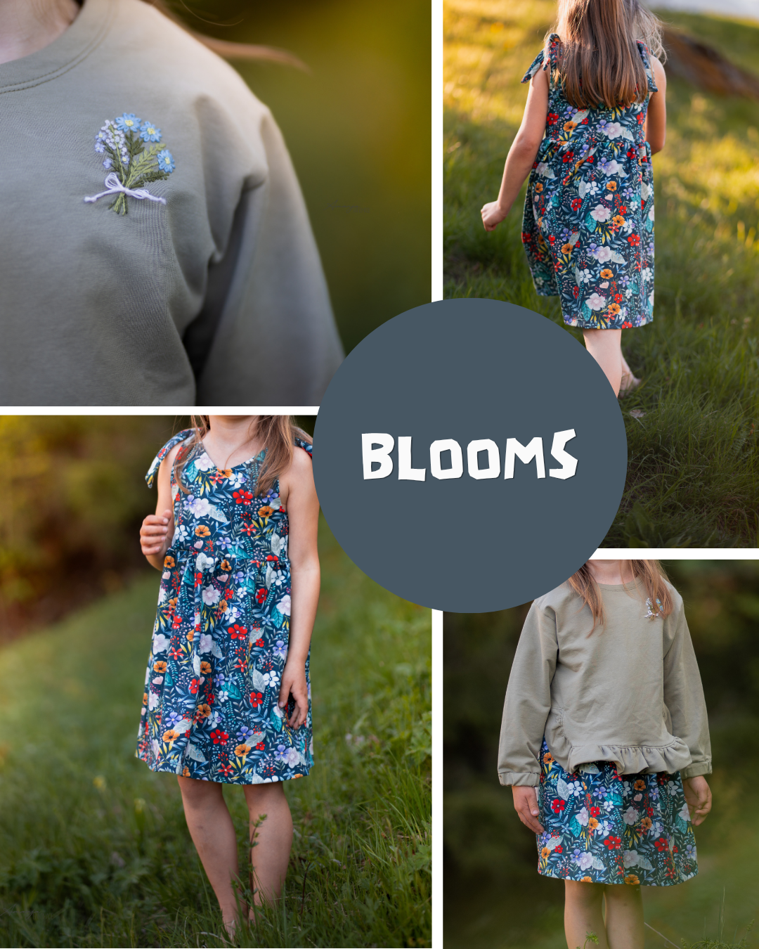 0.5m BIO French Terry Blooms *STOFFÜBERSICHT*
