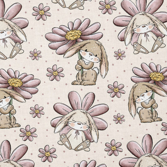 0.5m Baumwolle Blumenhase *VORBESTELLUNG: Lieferzeit 4-6 Wochen*