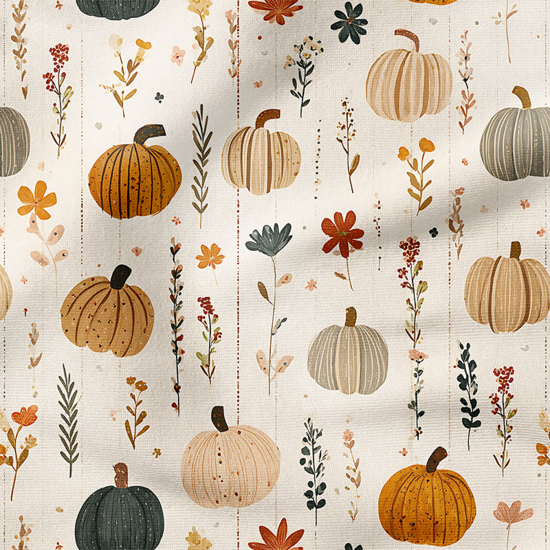 0.5m Biojersey Boho Pumpkin Stripes *COMING SOON*