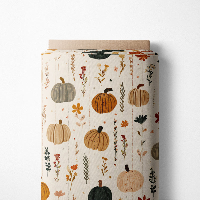 0.5m Biojersey Boho Pumpkin Stripes *COMING SOON*