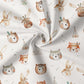 0.5m BIO French Terry Bow Friends paper