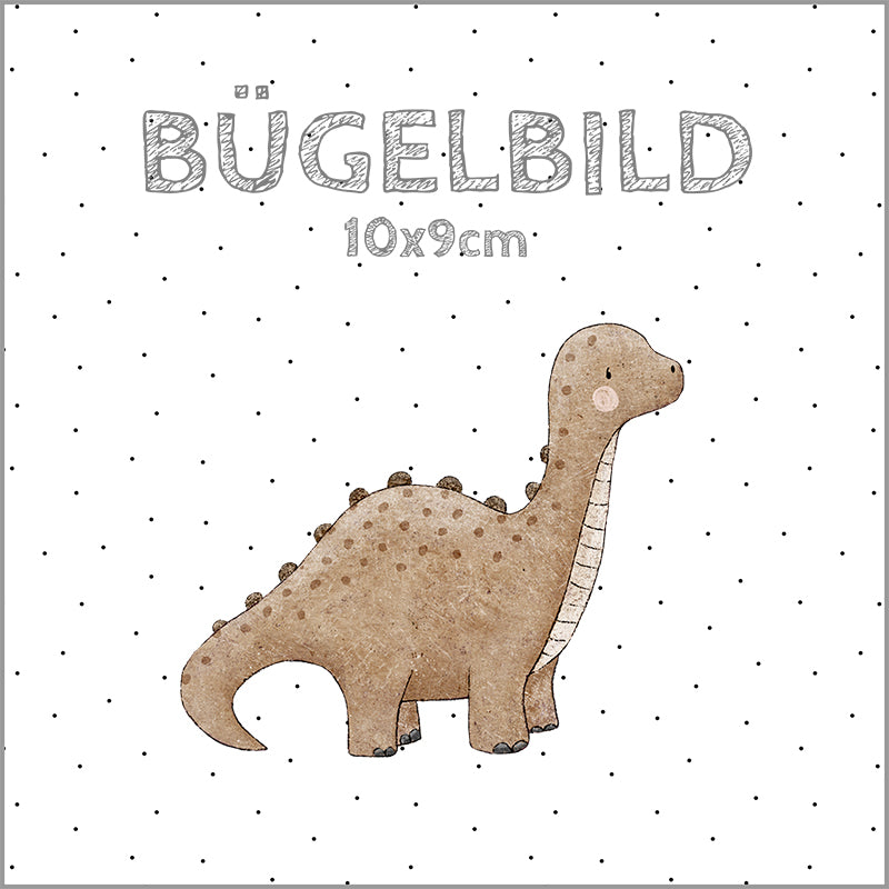 Bügelbild Dinos: Brachiosaurier | 10x9cm