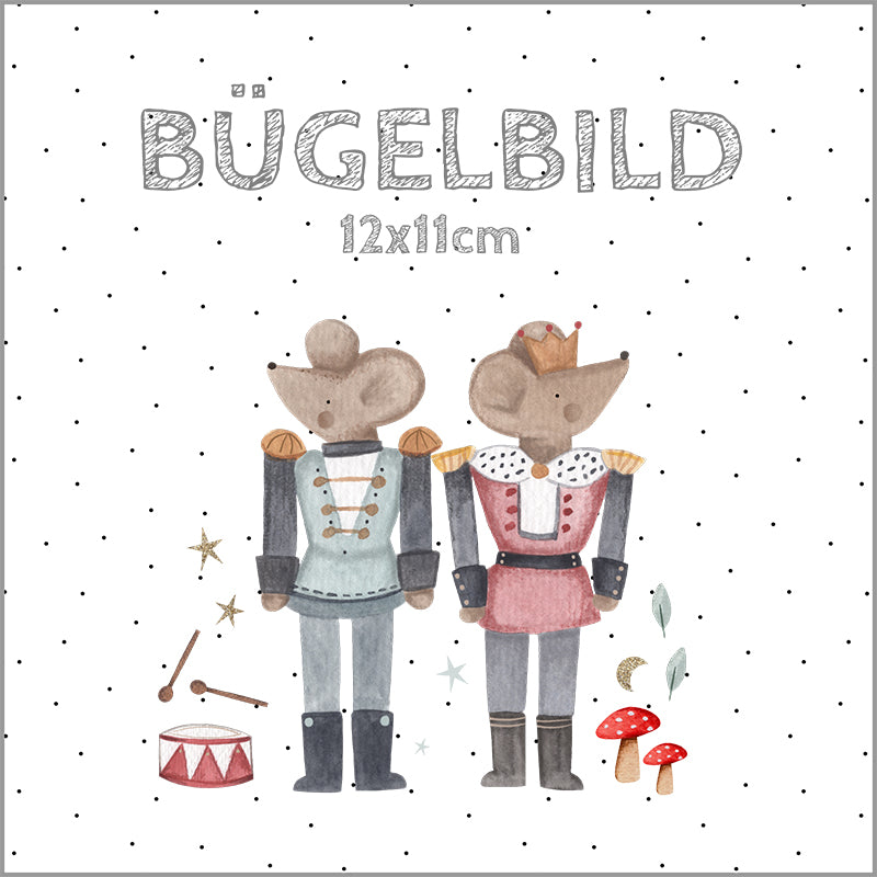 Bügelbild The Hall: Mäuse |  12x11cm