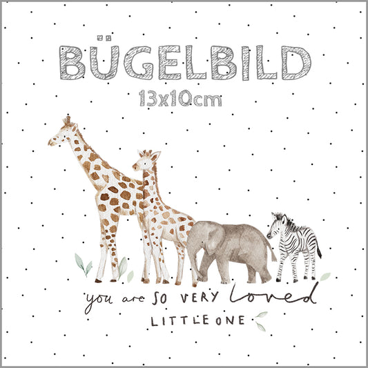 Bügelbild You are very loved Little One | 13x10cm