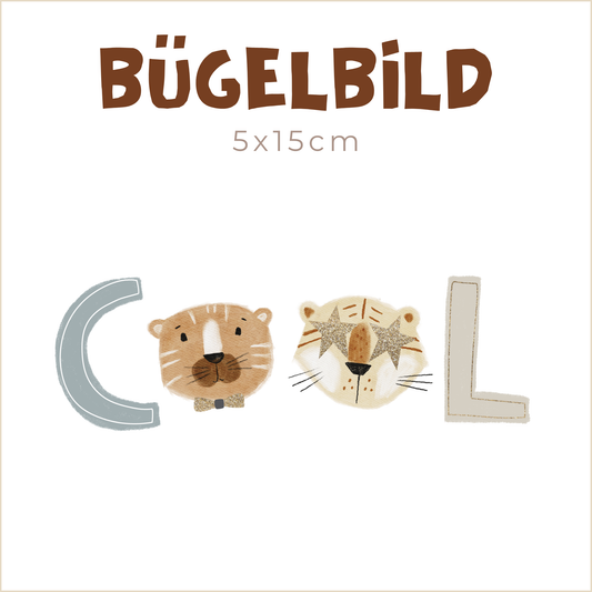 Bügelbild Cool | 5x15cm