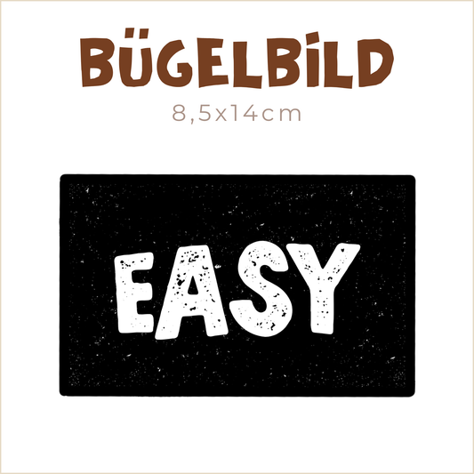 Bügelbild Easy | 8,5x14cm