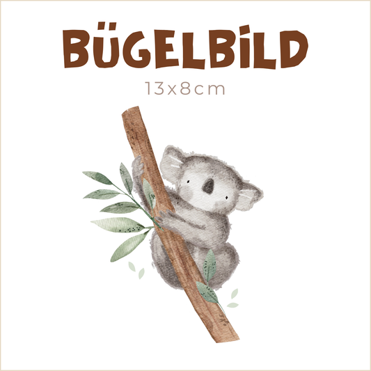 Bügelbild Koala 1 | 13x8cm
