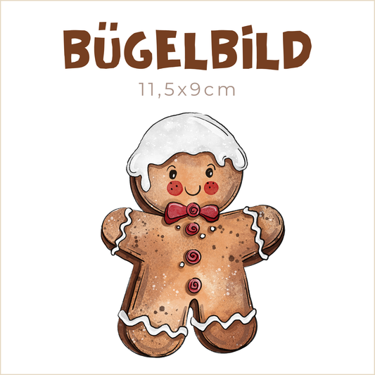 Bügelbild Lebkuchen | 11,5x9cm