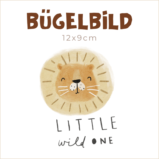 Bügelbild Little Wild One | 12x9cm