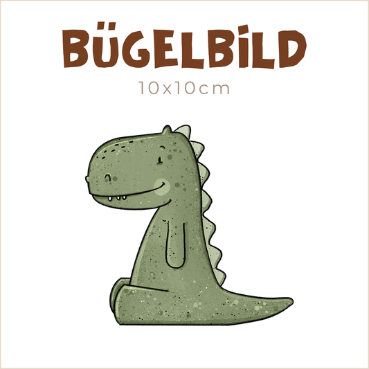 Bügelbild Mini-Rex | 10x10cm