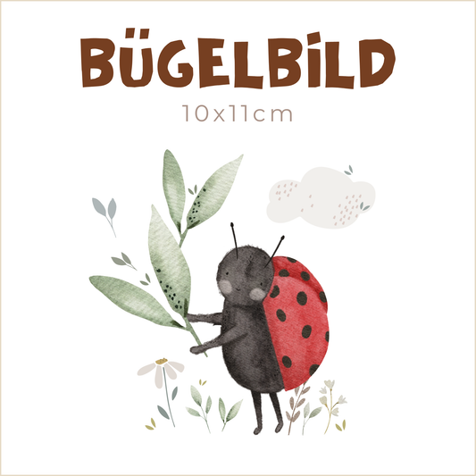Bügelbild Mr. Ruben Ladybug | 10x11cm