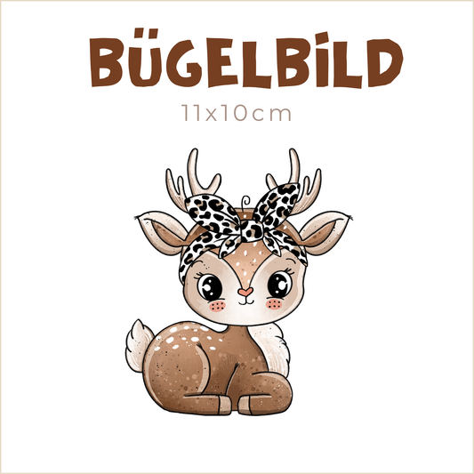 Bügelbild Rehkitz Ria | 11x10cm