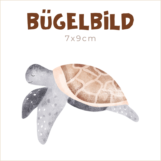 Bügelbild Sea Turtle | 7x9cm