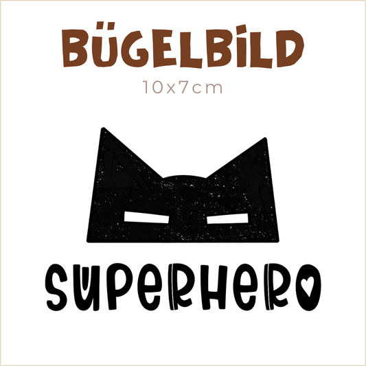 Bügelbild Superhero | 10x7cm