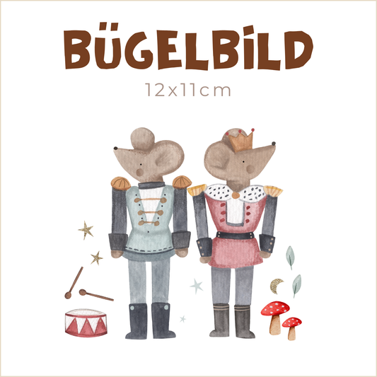 Bügelbild The Hall: Mäuse |  12x11cm