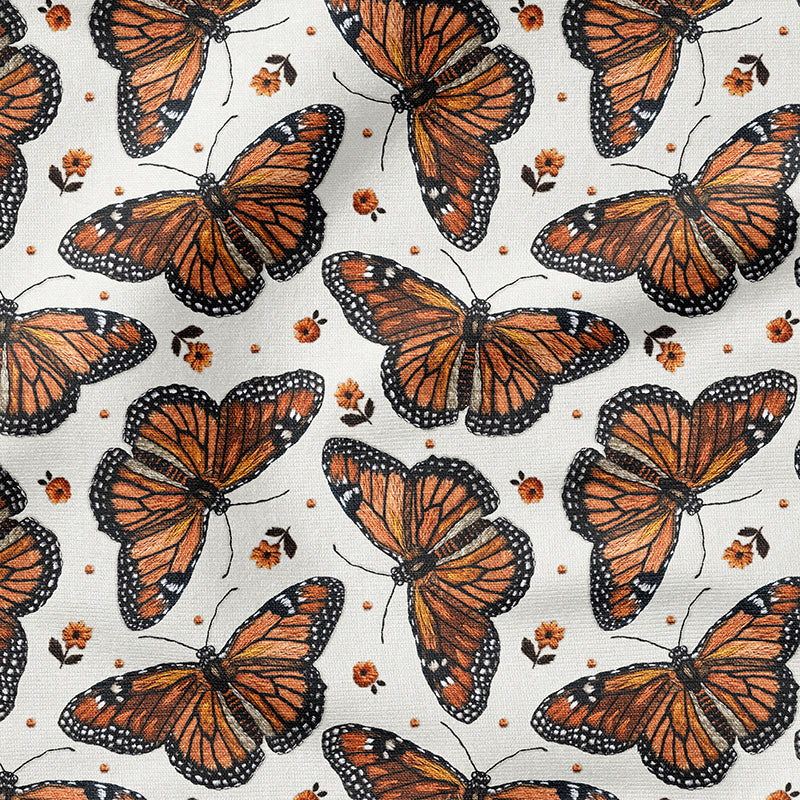 0.5m BIO Ribjersey Butterfly linen