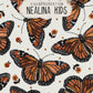 0.5m BIO Ribjersey Butterfly linen