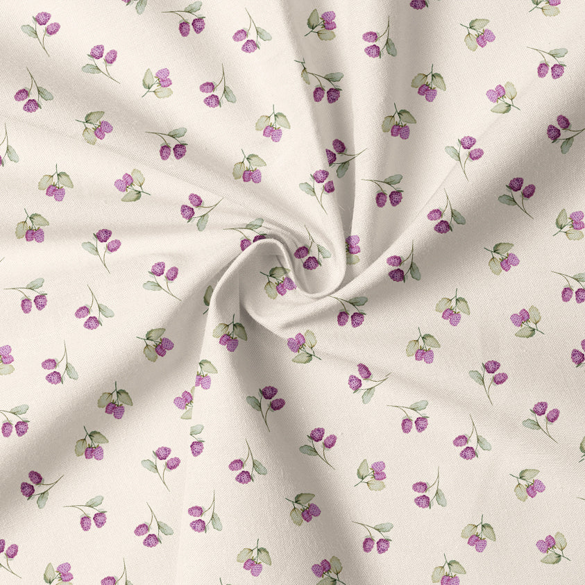 0.5m BIO French Terry Buttonbram Flowers *COMING SOON*