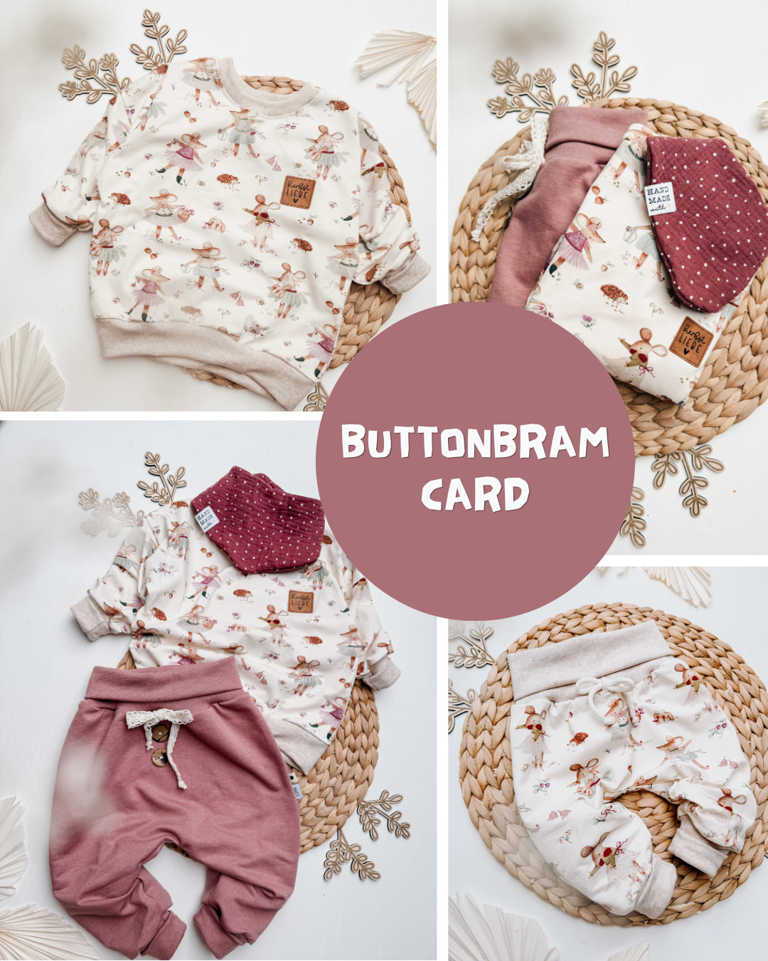 RESTSTÜCK 80cm BIO French Terry Buttonbram card