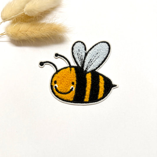 Chenille Patch: Wiese Biene | 7x8cm