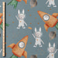 0.5m BIO French Terry Carocket - slate *VORBESTELLUNG*