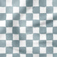 0.5m BIO French Terry Checkerboard denim *STOFFÜBERSICHT*