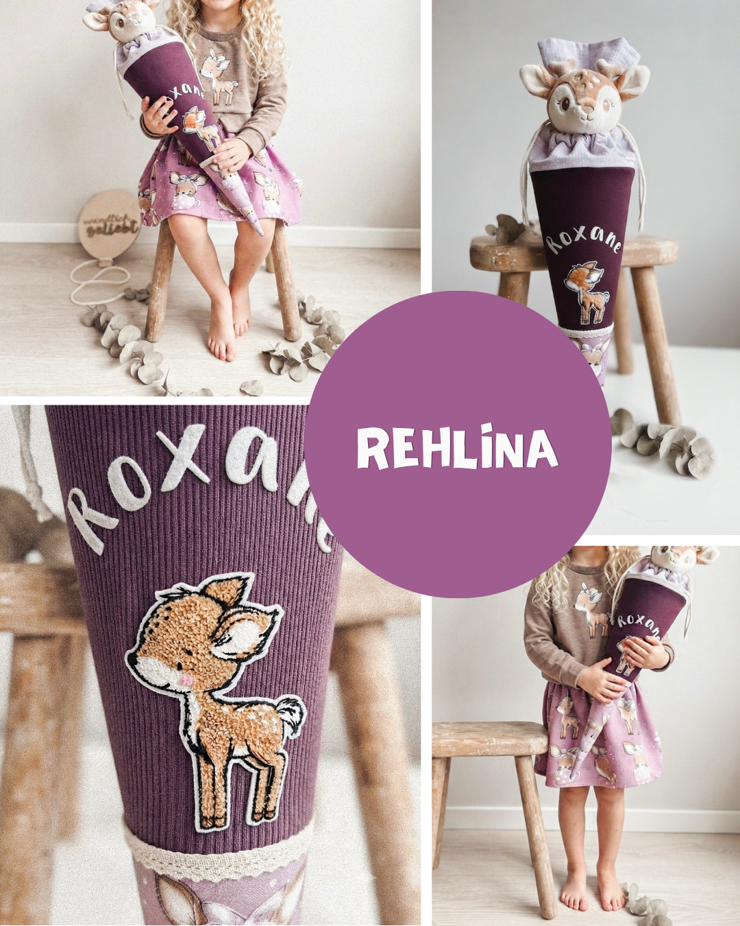 Chenille Patch: Rehlina | 12x9xcm