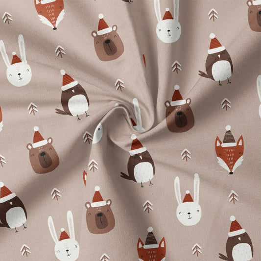 0.5m Biojersey Christmas Animals *VORBESTELLUNG* Lieferzeit 4-7 Wochen*